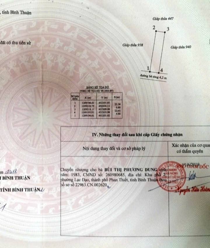 Đất nền Tiến Lợi, Phan Thiết 120m² giá 700 triệu - Cơ hội đầu tư tuyệt vời!