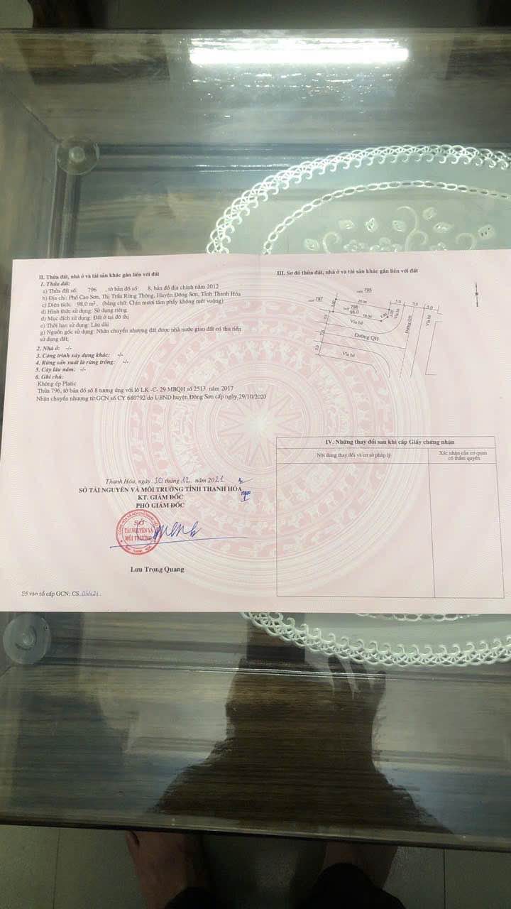 Lô đất đẹp 98m² tại Rừng Thông, Đông Sơn - Giá chỉ 3 tỷ, đầu tư sinh lời!