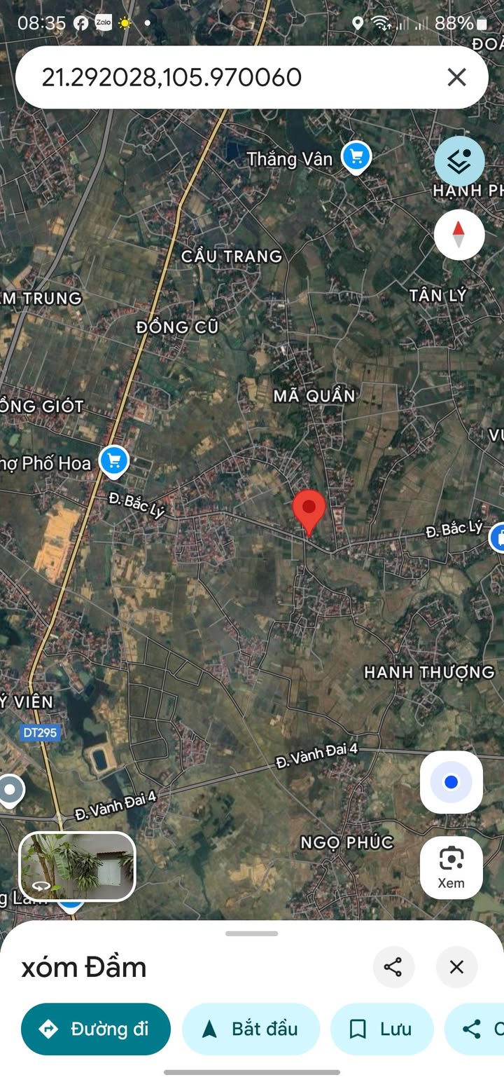 Đất nền Hiệp Hòa - Bắc Lý 105m² giá chỉ 800 triệu - Cơ hội đầu tư tuyệt vời!