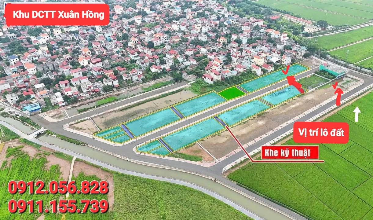 Đất nền Xuân Hồng, 167m² giá 1.5 tỷ - Cơ hội đầu tư hấp dẫn!