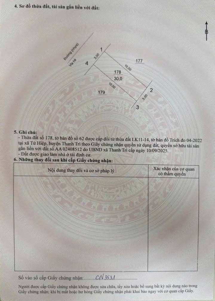 Đất nền Tứ Hiệp - Thanh Trì 30m² giá thỏa thuận - Đường ô tô tránh, sổ đỏ chính chủ!