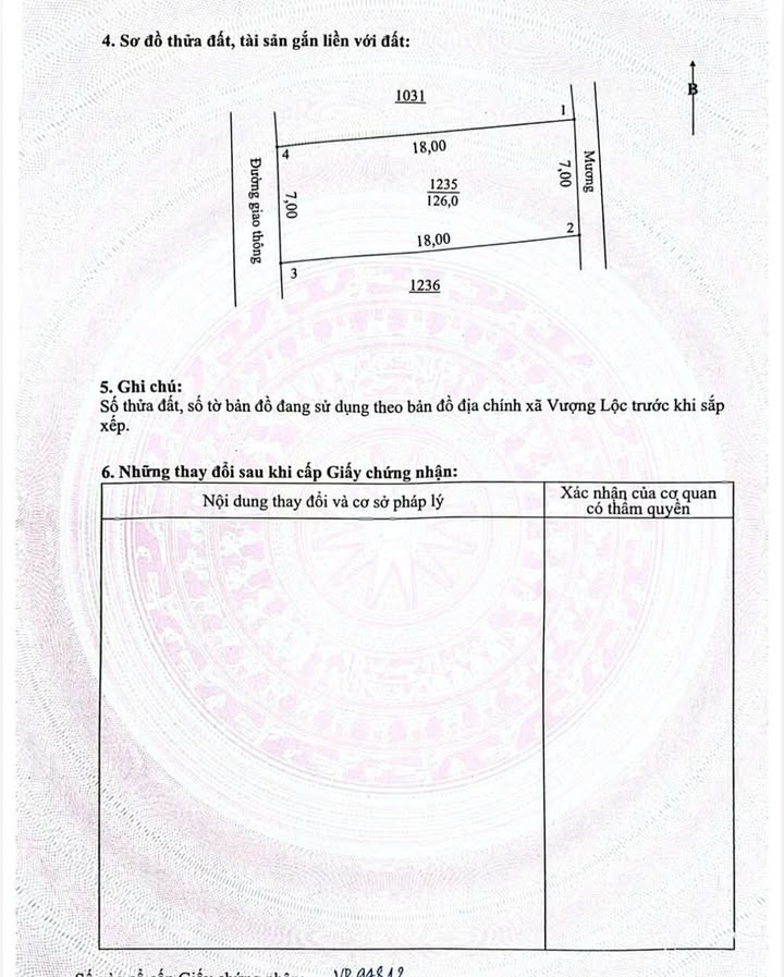 Đất nền thôn Đông Huề, Vượng Lộc 126m² giá 1.4 tỷ - Vị trí đắc địa gần trung tâm