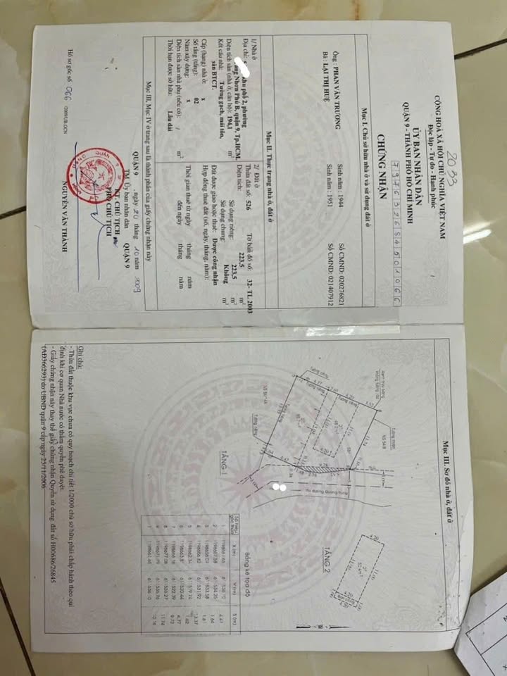 Đất nền Quận 9 223m² giá 11 tỷ - Vị trí đắc địa, xe hơi vào tận nơi!