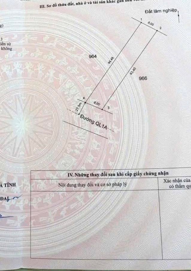 Đất thổ cư Quốc lộ 1A, Cẩm Trung 352m² giá 1.6 tỷ - Cơ hội đầu tư hiếm có!