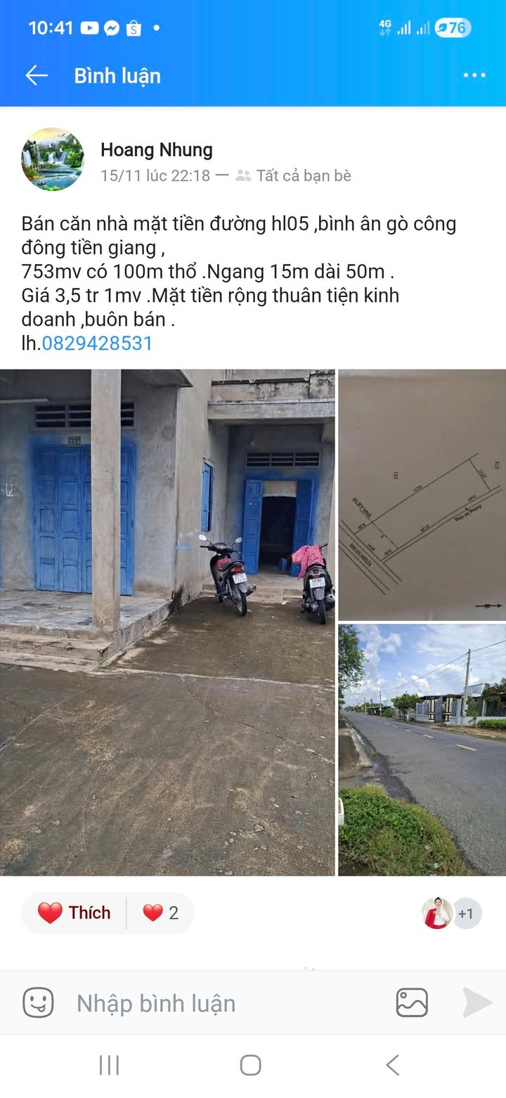 Đất nền 753m² tại Ấp Kinh Trên, Gò Công Đông - Chỉ 3.1 tỷ, Cần bán gấp!