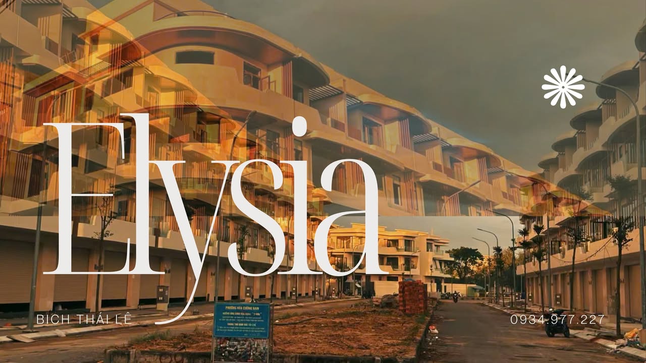 Shophouse Elysia Complex City Đà Nẵng - Diện tích rộng, giá thuê tốt nhất!