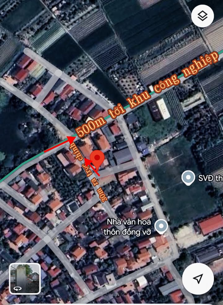 Đất nền 100m² tại Đồng Vỡ, Quang Minh - Giá cực đẹp, sổ đỏ chính chủ!