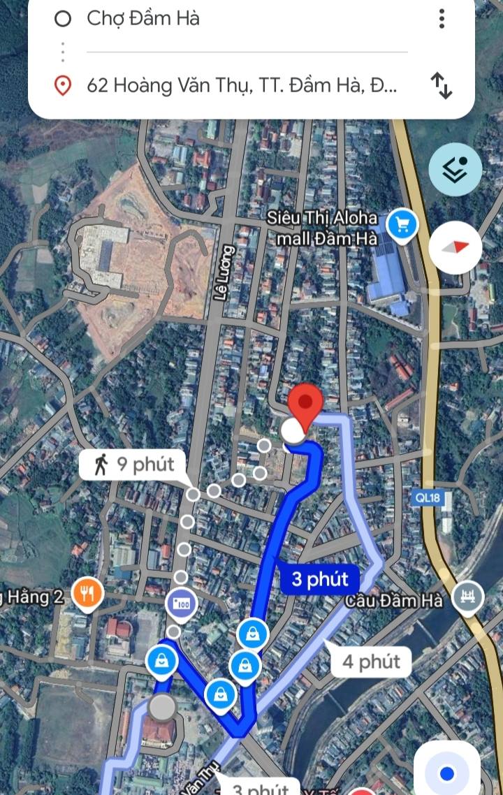 Đất nền Đầm Hà - Đường Hoàng Văn Thụ 88m² giá 1.55 tỷ - Hướng Đông lý tưởng!