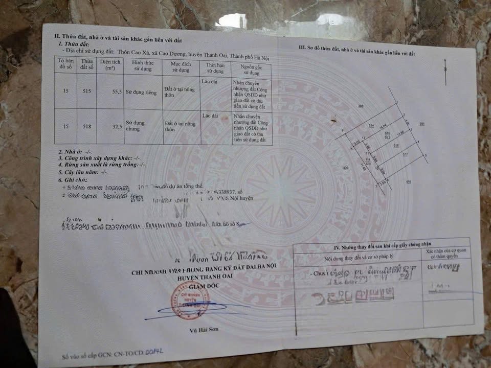 Đất nền Dân Hòa - Thanh Oai 62m² chỉ 3 triệu/m² - Cơ hội đầu tư hiếm có!