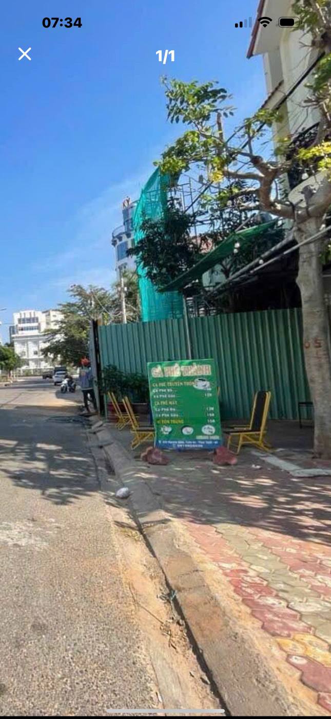 Đất nền Phú Thủy Phan Thiết 215m² giá 9 tỷ - Mặt tiền đường Nguyên Hồng