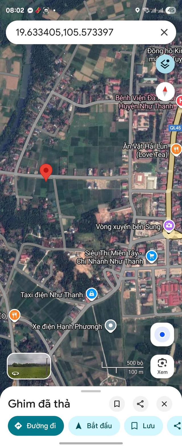 Đất thổ cư Bến Sung 125m² giá 1.4 tỷ - Vị trí trung tâm thuận lợi!