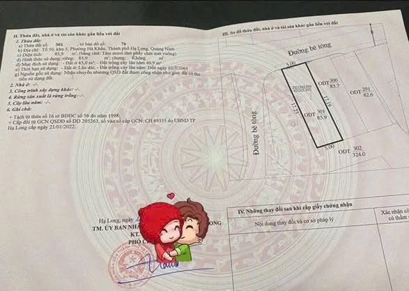 Đất nền Việt Hưng, Hạ Long 86m² giá 2.16 tỷ - Sổ hồng chính chủ