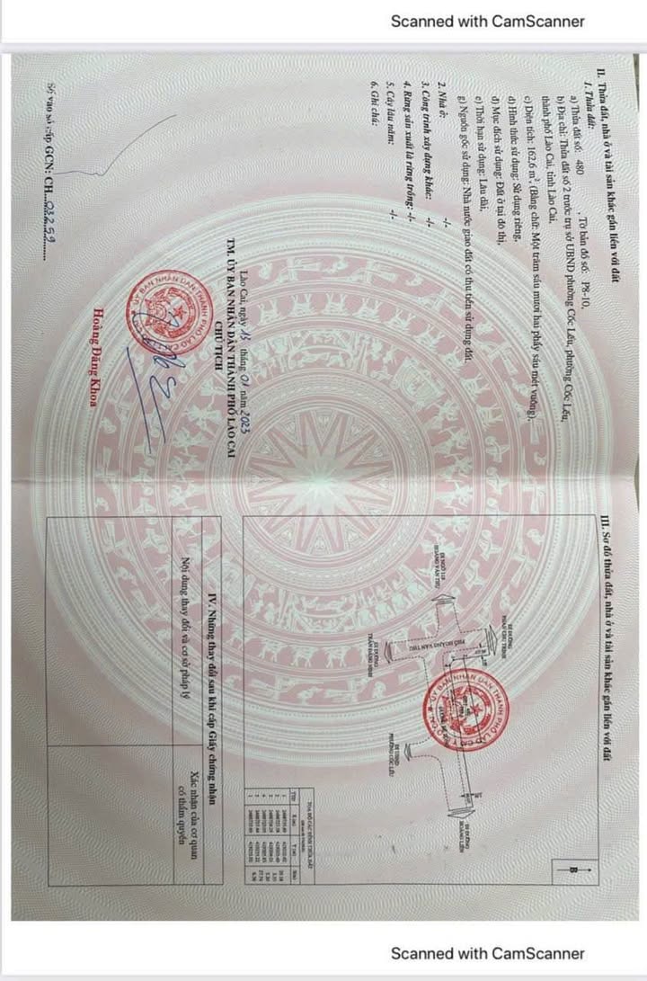 Đất mặt tiền Hoàng Văn Thụ, Cốc Lếu, 162.6m² giá 5.4 tỷ - Đầu tư sinh lời ngay!