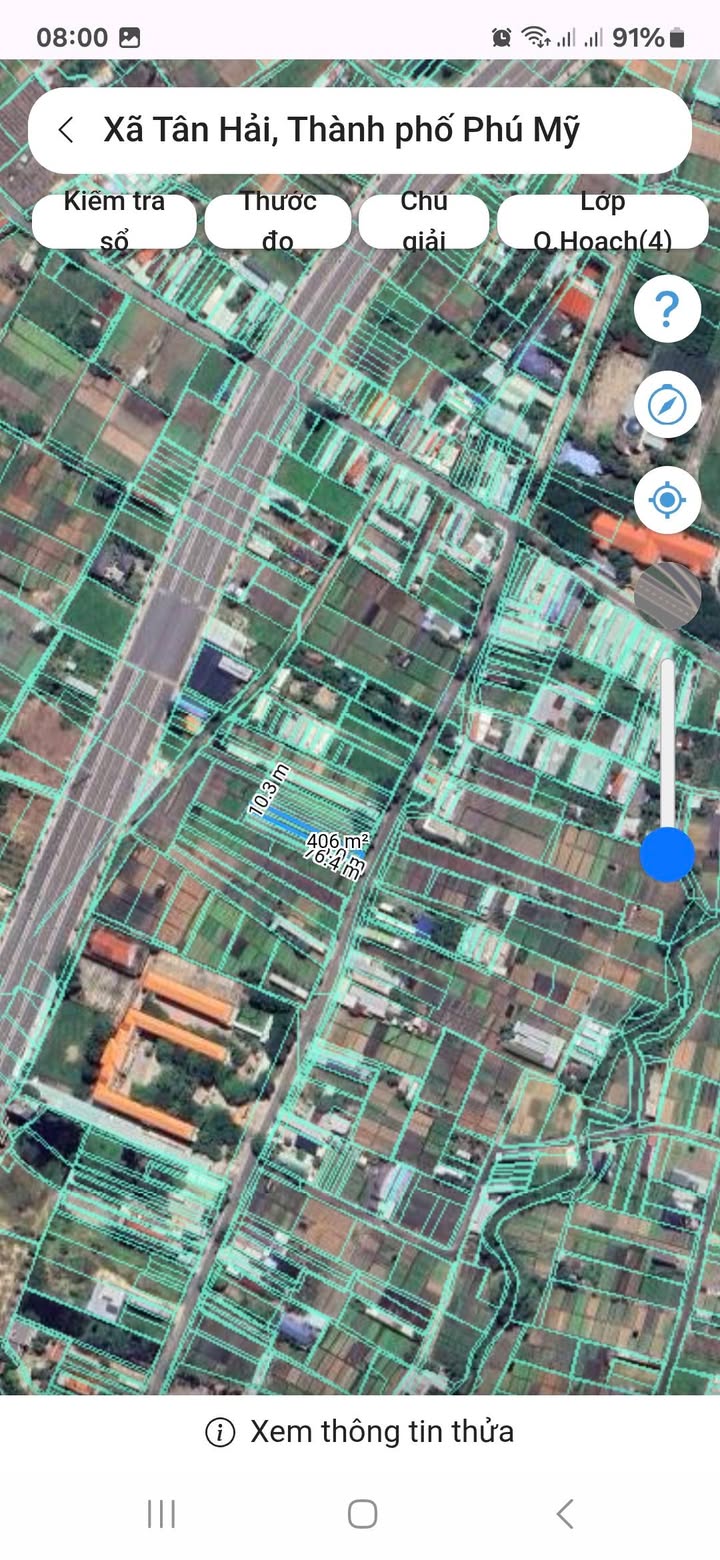 Đất nền Tân Hải, Phú Mỹ 380m² giá 1.xxx tỷ - Đầu tư sinh lời ngay!