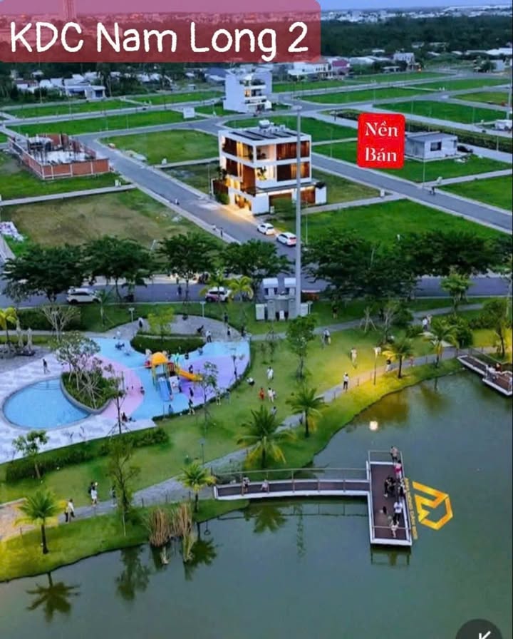 Đất nền biệt thự KDC Nam Long 2, Cái Răng, 225m² giá 8 tỷ - Sổ hồng chính chủ!