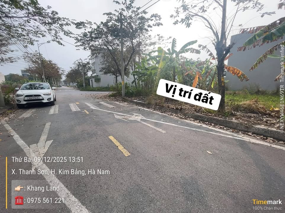 Đất nền Khu Đô Thị Tiến Lộc Phủ Lý 100m² giá 2.4 tỷ - Không lỗi phong thủy!