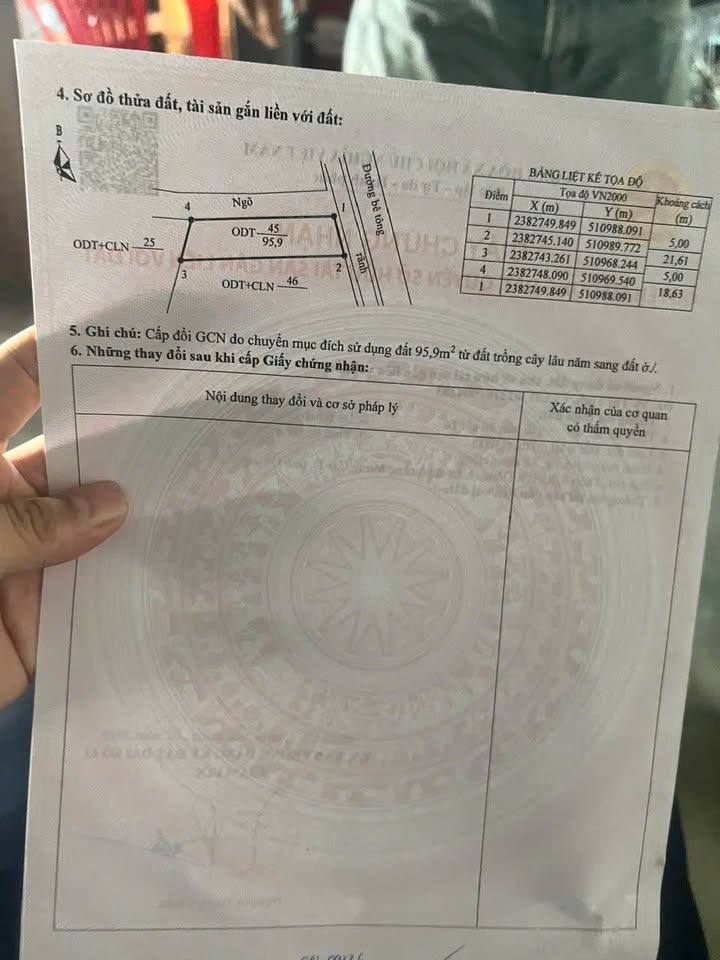 Đất nền thổ cư Móng Cái 96m² giá 600 triệu - Lô góc thoáng mát, chính chủ!