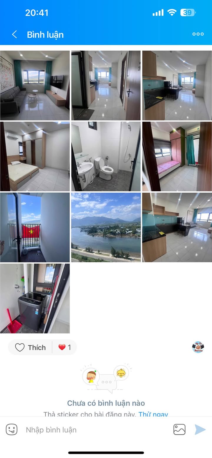 Căn hộ chung cư SSH 07 - Hà Quang 57m² giá 7 triệu - View sông thoáng mát!