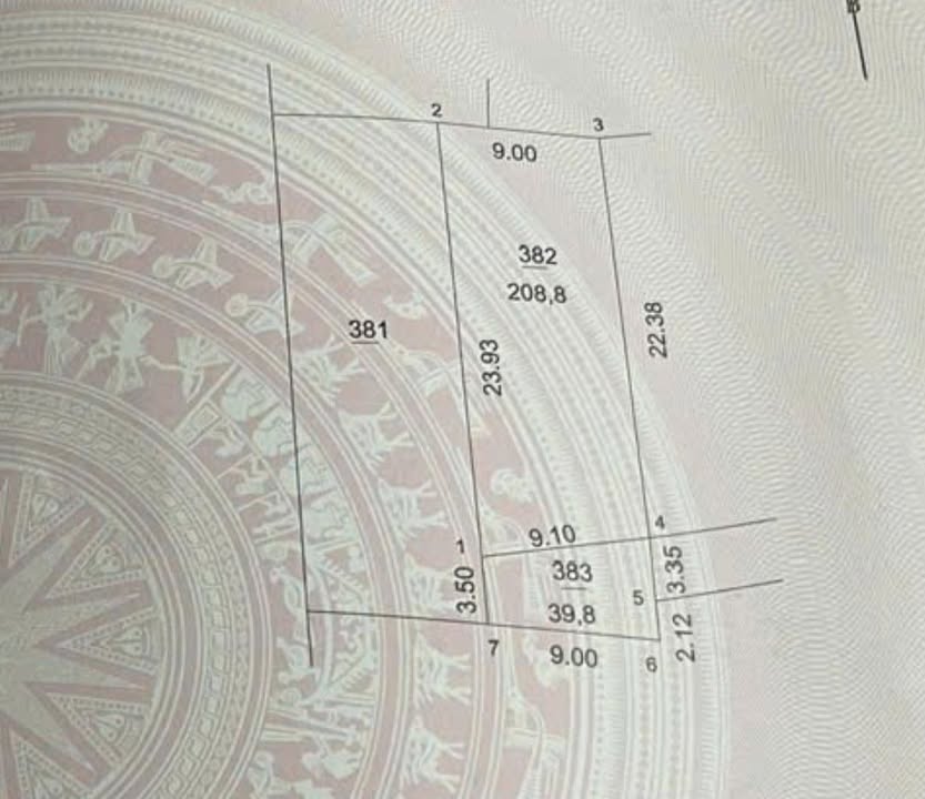 Đất thổ cư Hồng Vân, Thường Tín 208m² giá 6.264 tỷ - Cơ hội đầu tư hấp dẫn!