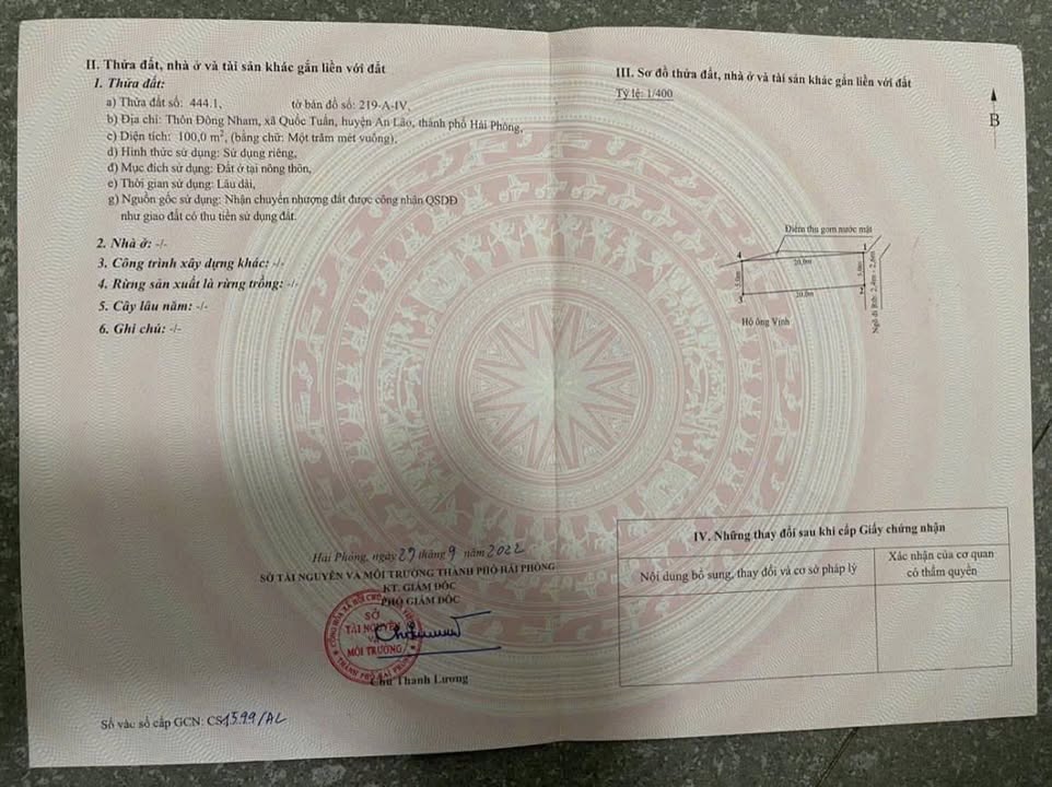 Đất nền 100m² tại thôn Đông Nham, An Quang - Đầu tư sinh lời chỉ 1.1 tỷ!