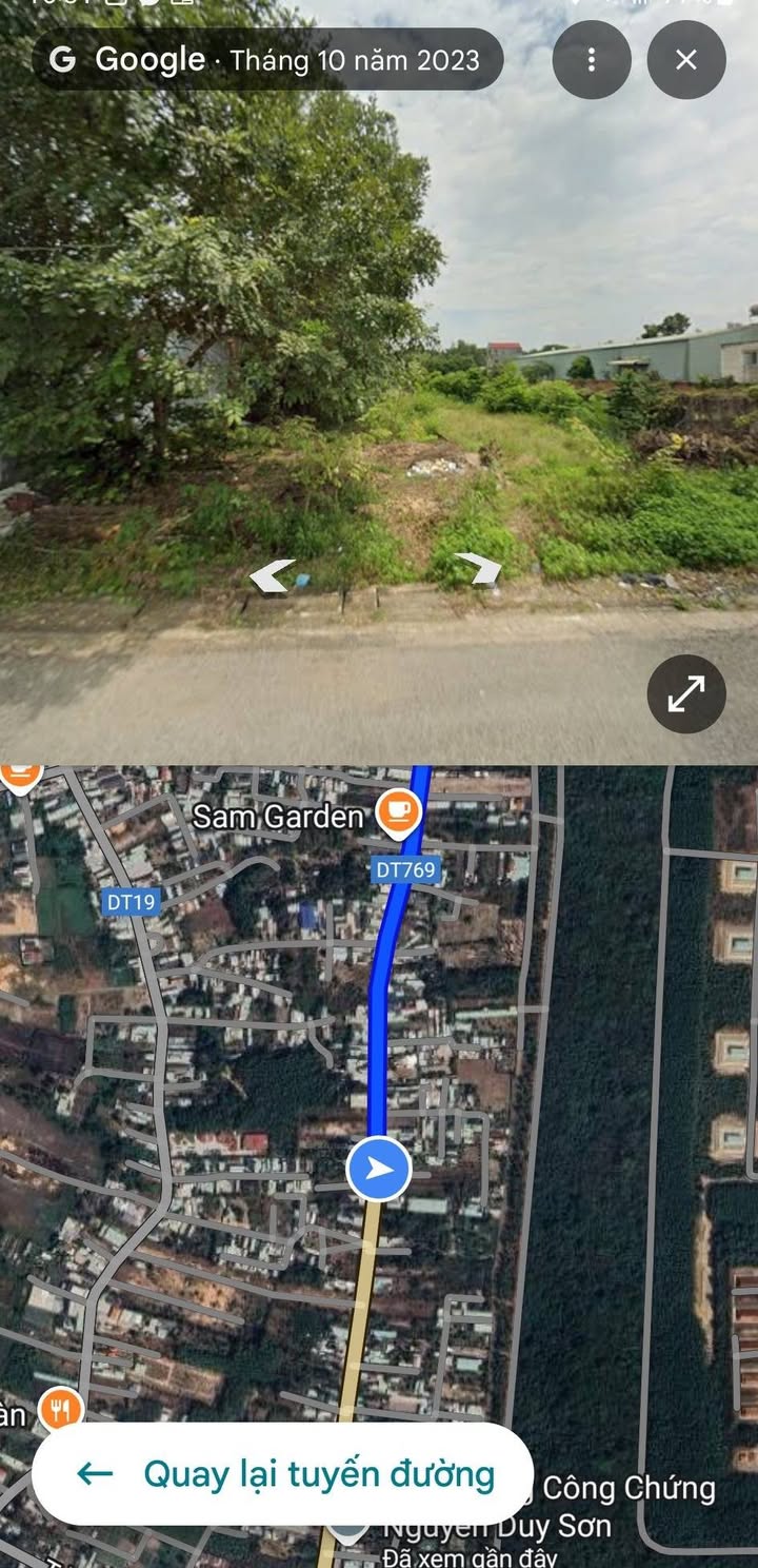 Đất mặt tiền đường Trần Văn Trà, Nhơn Trạch 970m² giá chỉ 13.5 tỷ - Đầu tư sinh lời ngay!