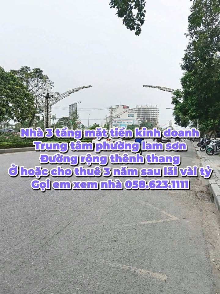 Nhà 3 Tầng Mặt Tiền Đường 4, Phường Lam Sơn, 90m² Giá 8 Tỷ - Đầu Tư Sinh Lời!