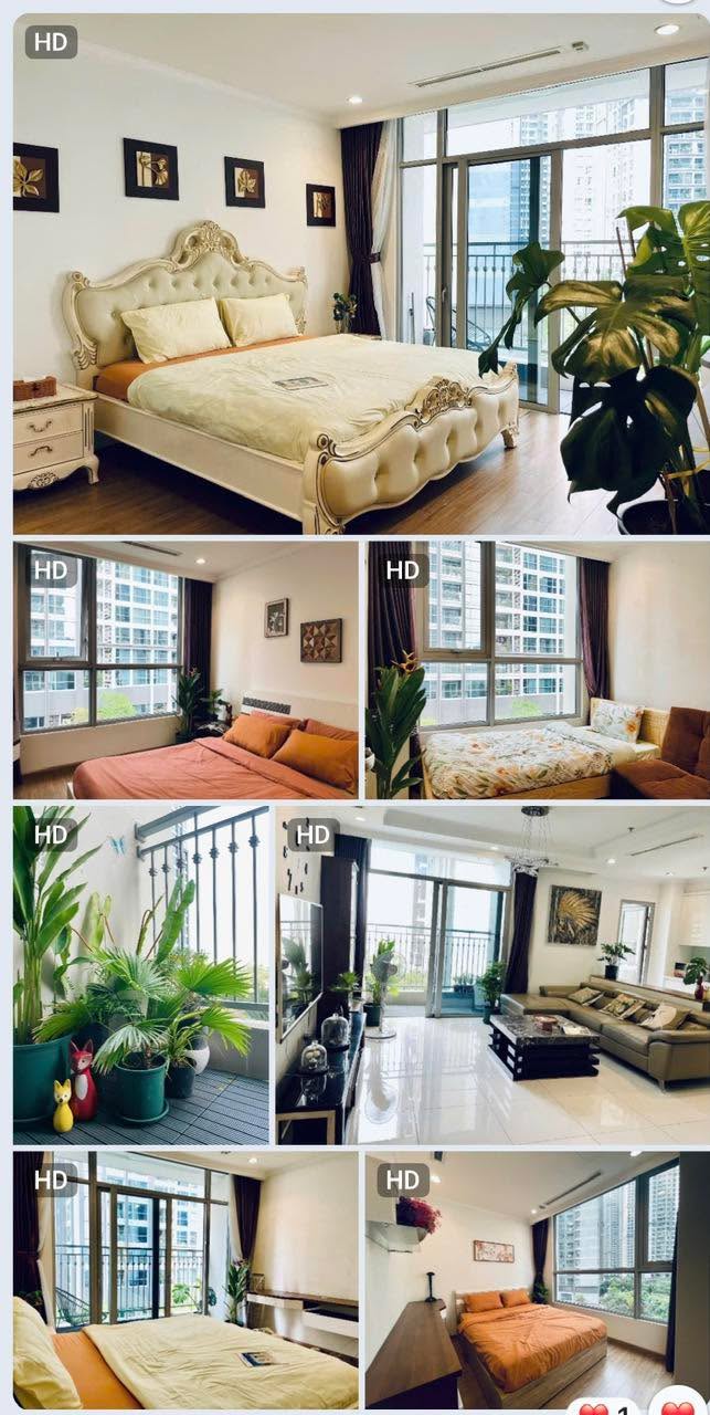 Căn hộ Vinhomes Central Park quận Bình Thạnh 4PN giá 46 triệu - Full nội thất, cho thuê nhanh!