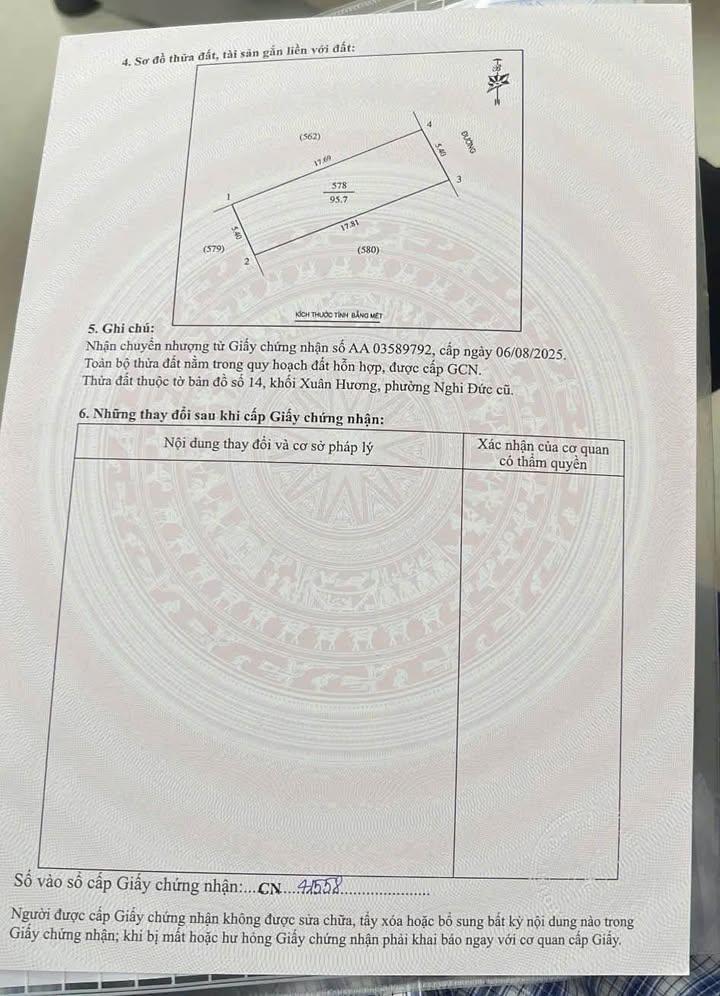 Đất nền Nghi Đức, Vinh 95m² giá 3.95 tỷ - Đầu tư sinh lời hấp dẫn!