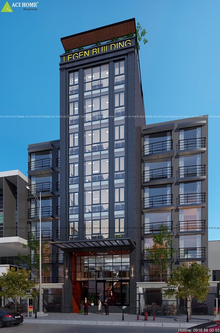 Tòa nhà cho thuê mặt phố Lương Định Của, Đống Đa 83m² giá 100 triệu - Thiết kế hiện đại, vào ở ngay!