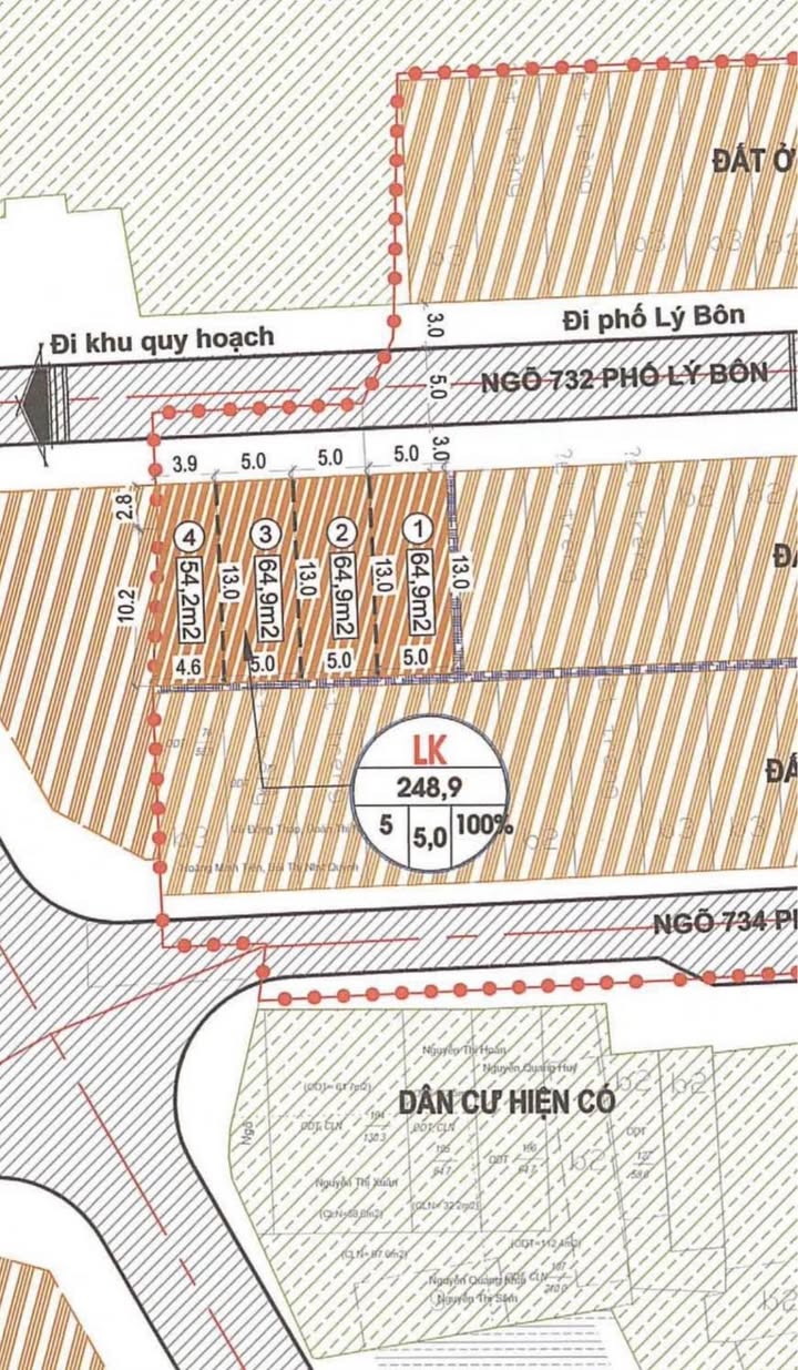 Lô đất Trần Lãm 64m² giá chỉ 2 tỷ - Tiềm năng sinh lời cao!