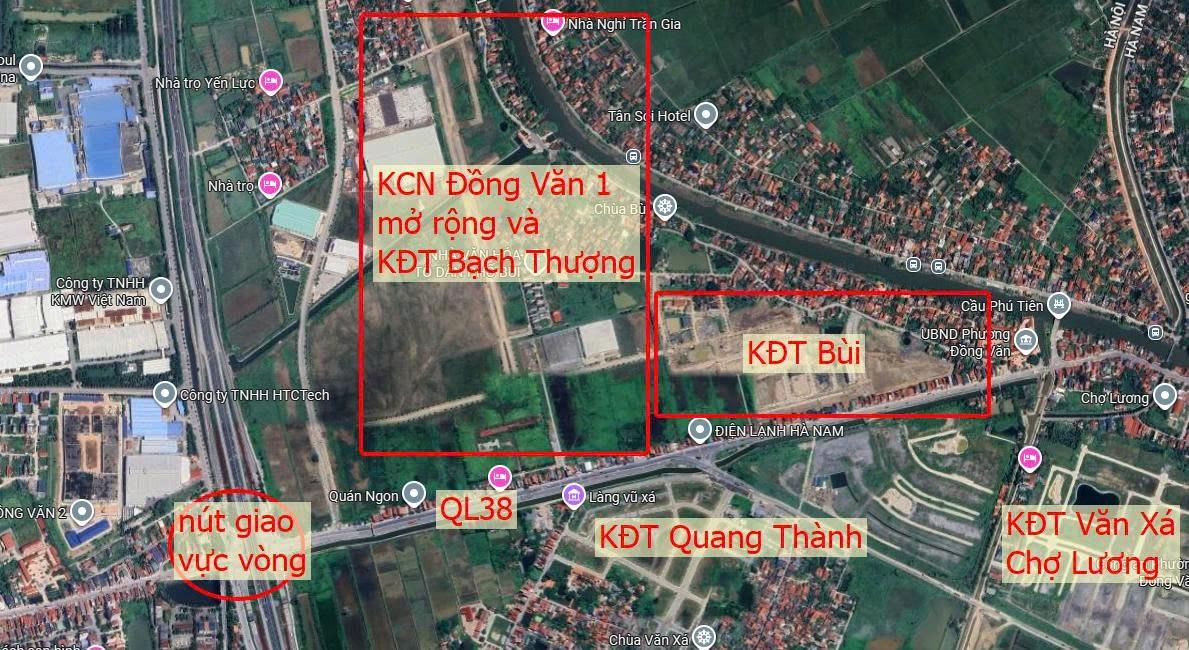 Đất nền Khu đô thị Bùi, Duy Tiên, Hà Nam 215000m² - Cơ hội đầu tư sinh lời nhanh chóng!