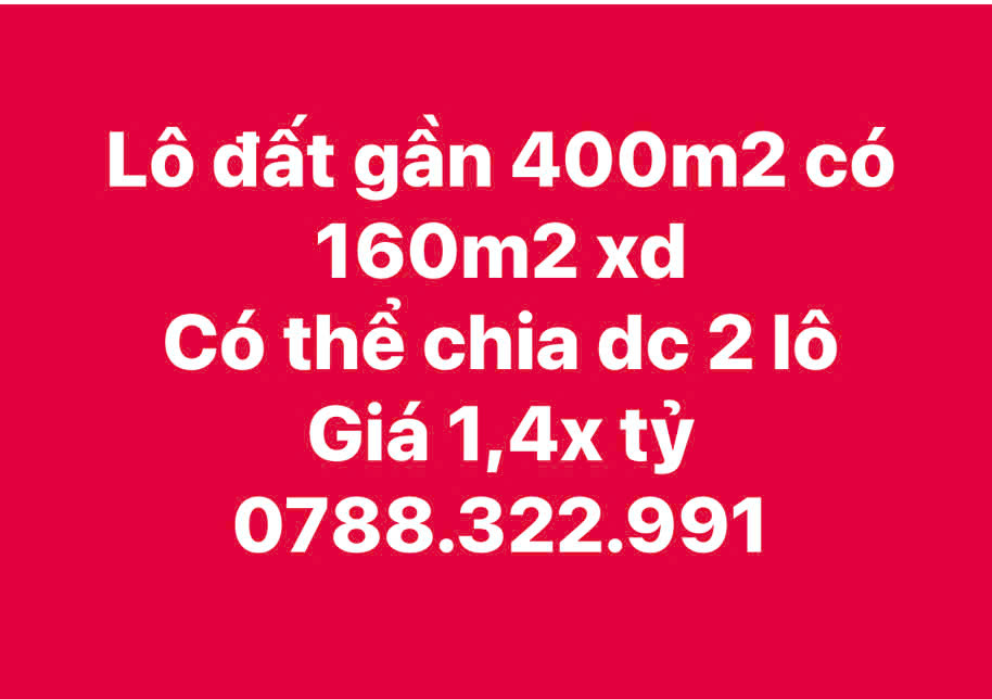 Đất đẹp Phương Đông Uông Bí 400m² giá 1.4 tỷ - Sẵn sàng cho đầu tư!