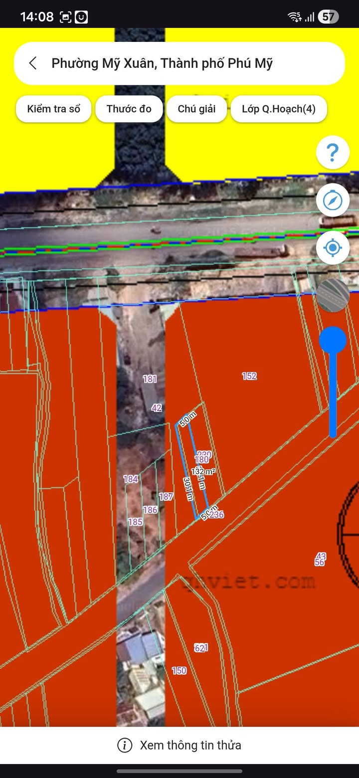 Đất thổ cư Tóc Tiên, Phú Mỹ 150m² giá 1.6 tỷ - Vị trí đắc địa gần đường lớn!