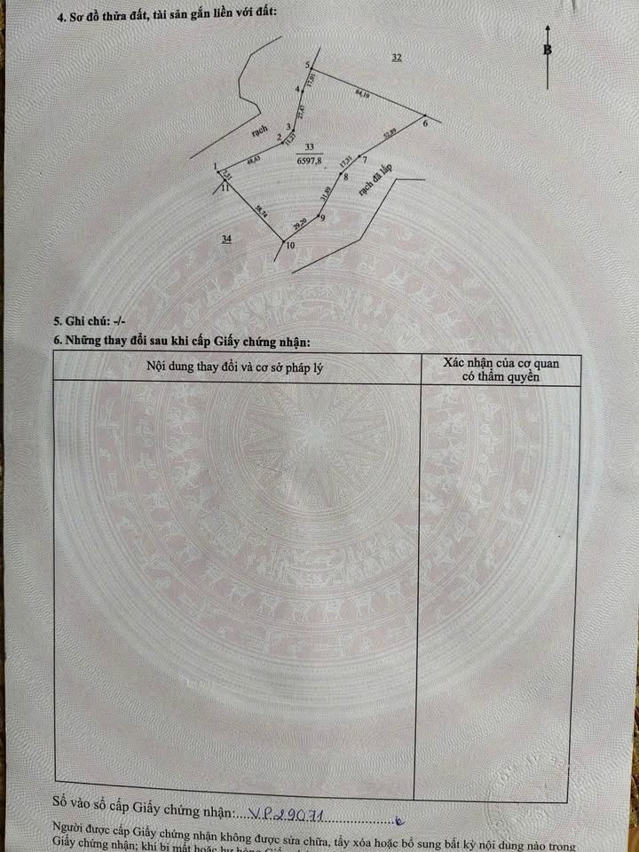 Đất nông nghiệp 11 công tại xã Đại Ân 1, huyện Cù Lao Dung - Giá chỉ 700 triệu, thương lượng nhẹ!
