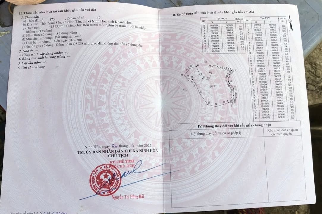 Đất nông nghiệp Ninh Tân 4ha giá chỉ 800 triệu - Cơ hội đầu tư sinh lời!