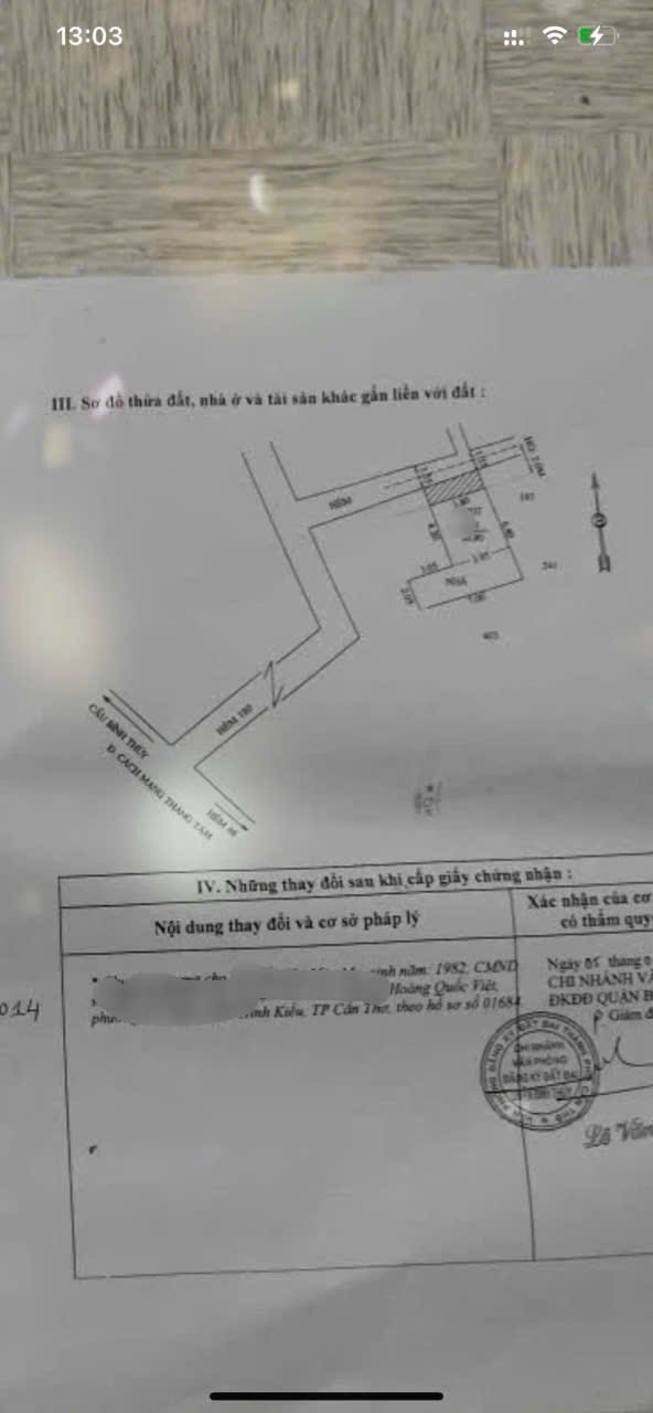 Nhà 1 trệt 1 lửng hẻm 180 Cách Mạng Tháng 8, 30.9m² giá 1.35 tỷ - Chính chủ bán gấp!
