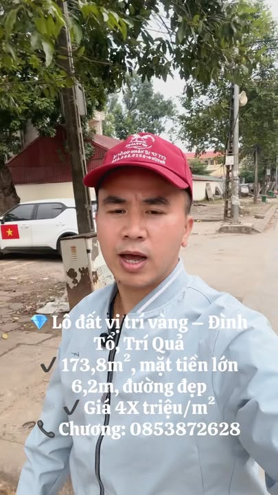 Đất nền Đình Tổ, Thuận Thành 173m² giá chỉ 4X triệu/m² - Cơ hội đầu tư sinh lời!