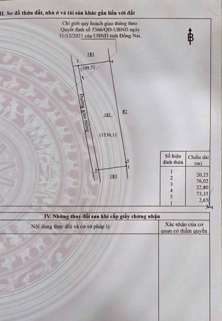 Đất nền Bình Sơn, Long Thành 1639m² giá 10 tỷ - Vị trí đắc địa gần sân bay!