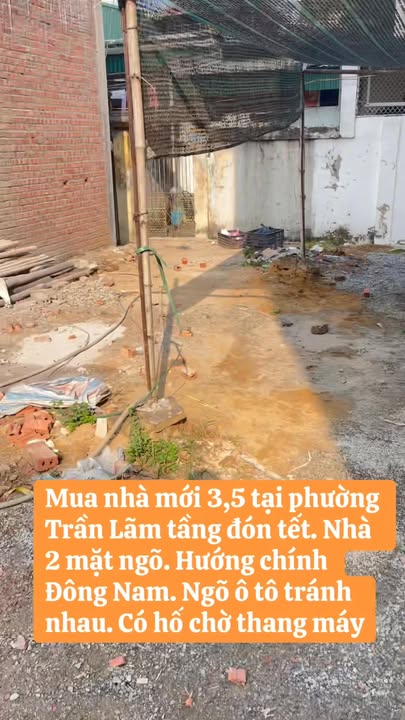 Nhà mới 3,5 tầng Trần Lãm, Thái Bình 48m² giá 3 tỷ - Hướng Đông Nam, ô tô tránh nhau!