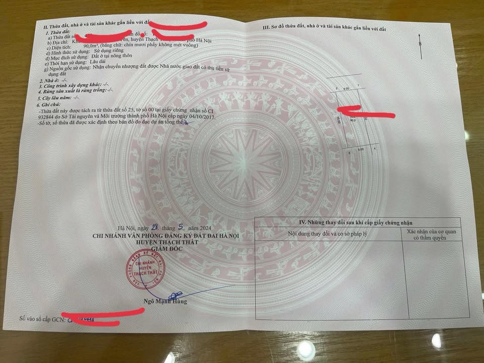 Đất giãn dân Lỗ Gạch, Yên Mỹ, 90m² chỉ 1.25 tỷ - Cơ hội đầu tư tuyệt vời!