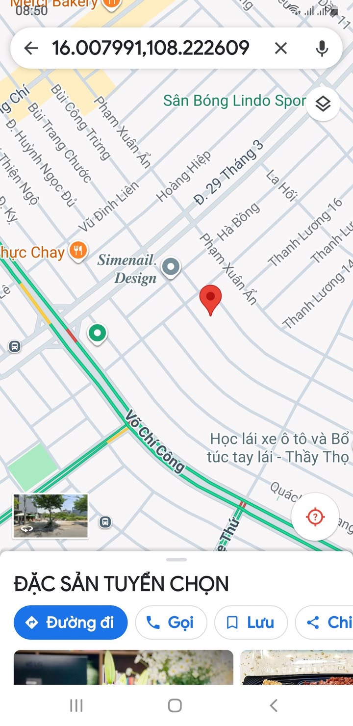 Đất nền Bùi Trang Chước, Cẩm Lệ, 100m² giá 7.2 tỷ - Đầu tư sinh lời ngay!