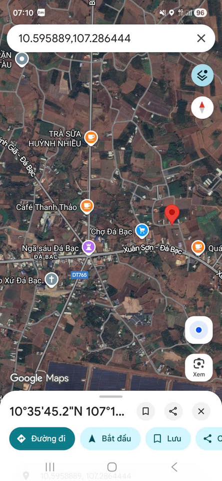 Đất nền Nghĩa Thành Châu Đức 140m² giá 500 triệu - Cơ hội đầu tư hấp dẫn!