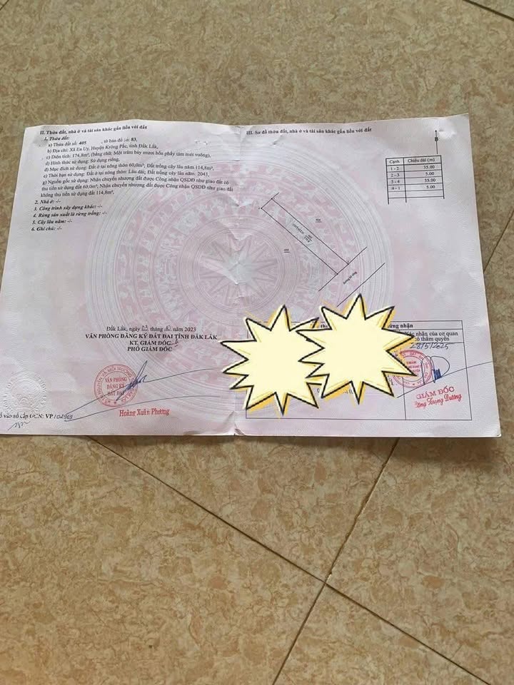 Đất ở thôn 14, xã Ea Uy, huyện Krông Pắc 1680m² - Giá 80 triệu, chính chủ cần bán gấp!