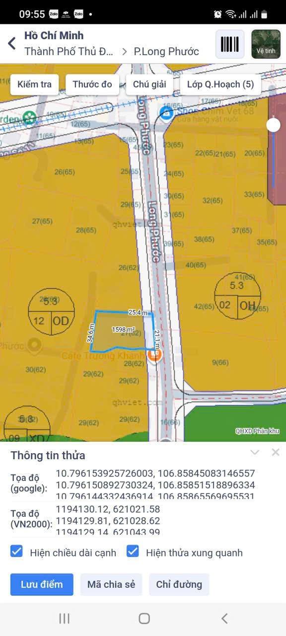 Đất nền mặt tiền đường Long Phước, Q9, 2000m² giá 37 tỷ - Cơ hội đầu tư hấp dẫn!