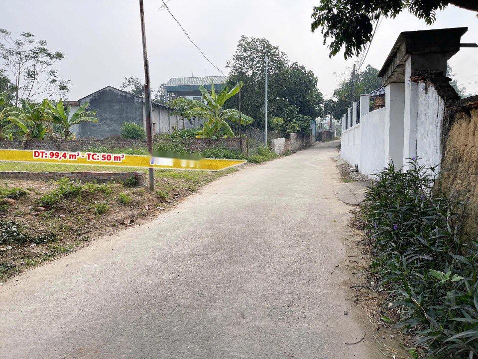 Đất nền lô góc tại KCN Tam Dương 99.4m² giá 1 tỷ - Cơ hội đầu tư không thể bỏ lỡ!