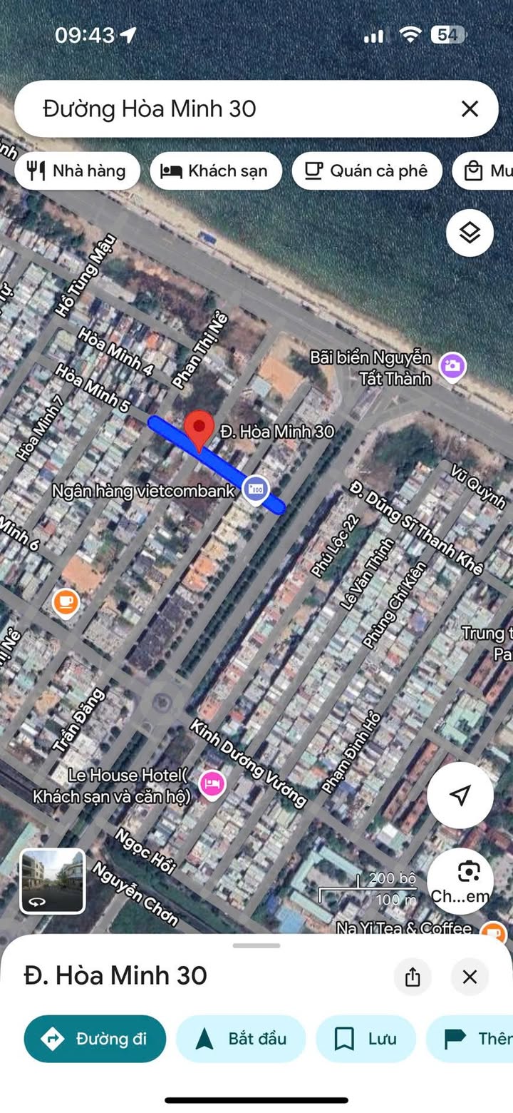 Đất nền Hòa Minh, Liên Chiểu, Đà Nẵng 100m² giá 7.9 tỷ - Đường 7.5m sát biển!