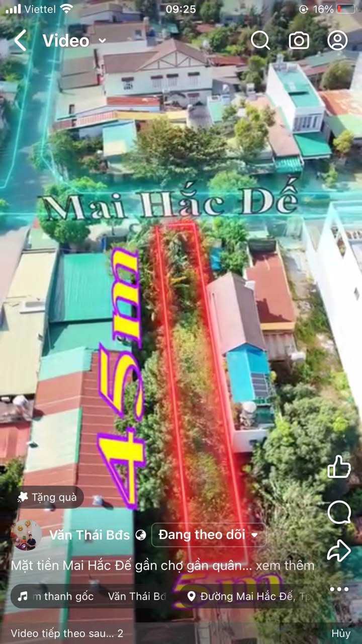 Nhà mặt tiền Mai Hắc Đế, Tân Thành, 215m² giá 5.5 tỷ - Vị trí đắc địa gần chợ!