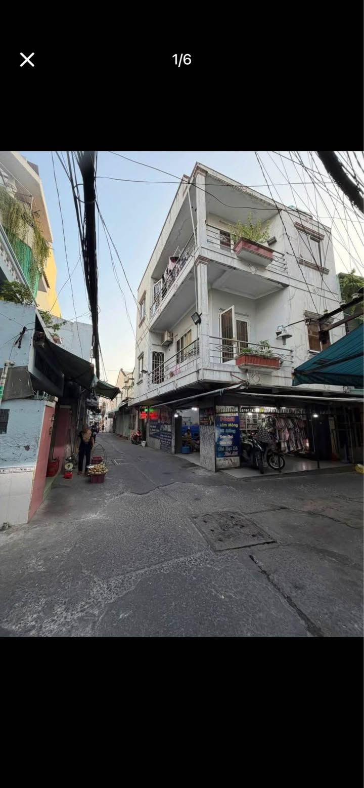 Nhà góc 2 mặt tiền hẻm Hậu Giang, quận 6 - 42m² giá 7.28 tỷ - Sổ hồng chính chủ!