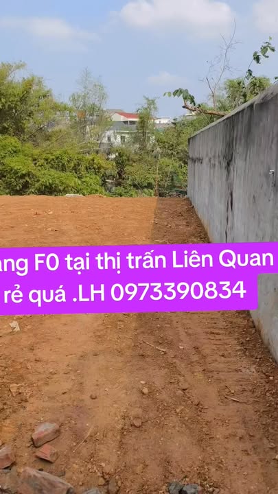 Đất thổ cư Liên Quan, Thạch Thất 200m² giá 3 tỷ - Đầu tư sinh lời ngay!