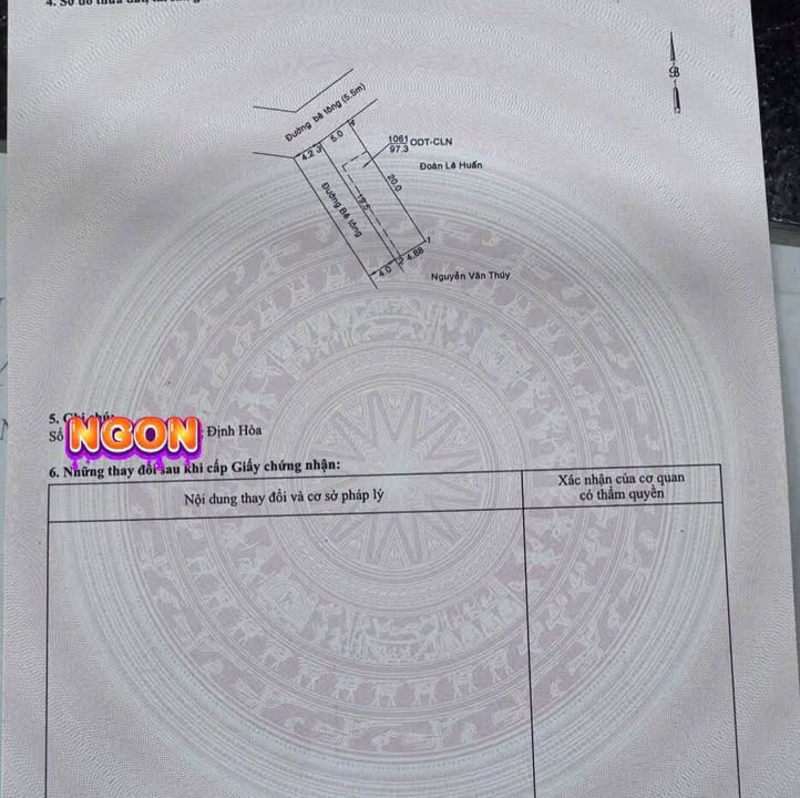 Đất nền Chánh Hiệp, TP Hồ Chí Minh 100m² giá 1.6 tỷ - Cơ hội đầu tư tuyệt vời!